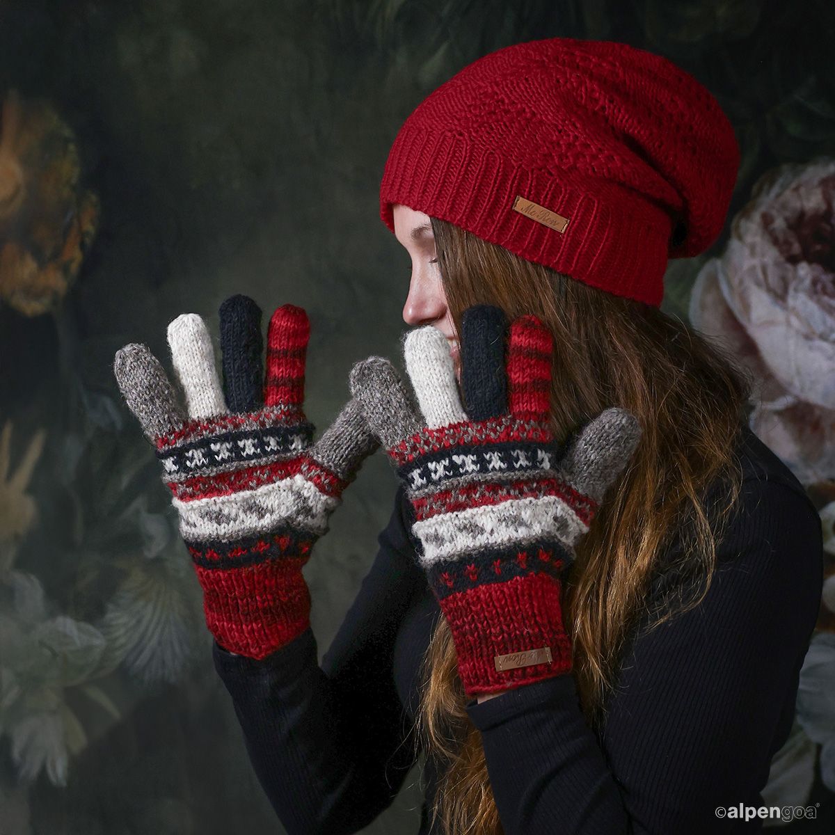 Fingerhandschuhe Paulna Tragebeispiel